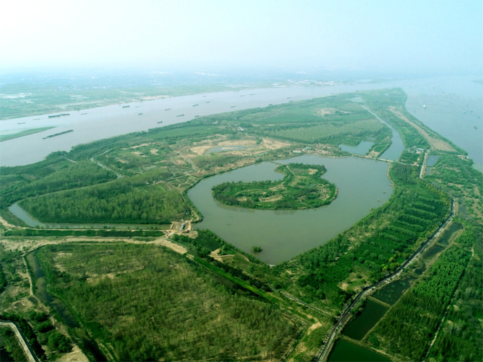 南京新济洲国家湿地公园示范建设初显成效